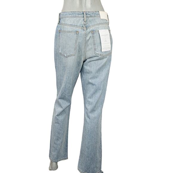 Jonathan Simkhai Eliot High-Rise Boyfriend Jeans Summerland light 27 - Picture 4 of 13
